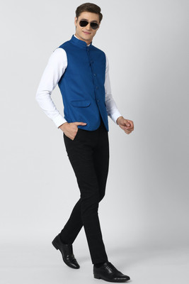 PETER ENGLAND Sleeveless Solid Men Jacket