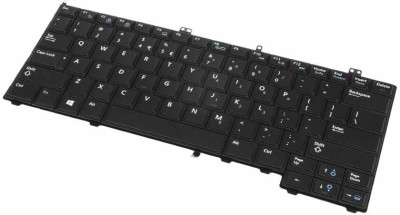 TECHCLONE Laptop Keyboard Replacement for Dell Latitude E7420 E7440 E7240 E7420D 12 7000 Internal Laptop Keyboard(Black)