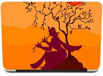 WeCre8 Skin's Krishan Ji Premium Quality Vinyl Laptop Skin With Light Matte Finish Laptop Decal 15.6