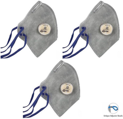Venus Safety and Health Pack of 3 Mask Pollution Mask Protection Mask With Adjustable Nose Clip For Men Kids Women Reusable Mask High Quality Mask Fabric Mask Multi Layer Cotton Premium Washable Fabric Mask With Adjustable Head Loop Noseclip ISI Approved Mask Anti Virus Mask Grey Mask Reusable, Wash Venus Safety and Health Pack of 3 Mask Pollution Mask Protection Mask With Adjustable Nose Clip For Men Kids Women Reusable Mask High Quality Mask Fabric Mask Multi Layer Cotton Premium Washable Fabric Mask With Adjustable Head Loop Noseclip ISI Approved Mask Anti Virus Mask Grey Mask Reusable, Wash