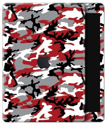 Orgic India Ipad Gen 8 Mobile Skin(Camo Red)