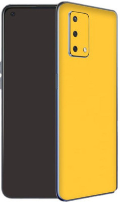 Orgic India Oppo F19 Mobile Skin(Yellow)