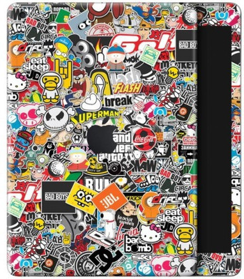 Orgic India Ipad Gen 8 Mobile Skin(Sticker Bomb)