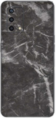 Orgic India Oppo F19S Mobile Skin(Black Marble)