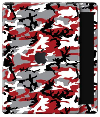 Orgic India Ipad Gen 7 Mobile Skin(Camo Red)