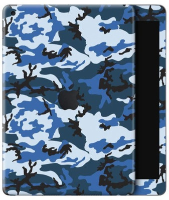 Orgic India Ipad Gen 9 Mobile Skin(Camo Blue)