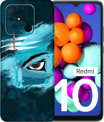 OggyBaba Redmi 10, Third Eye Mobile Skin(Multicolor)