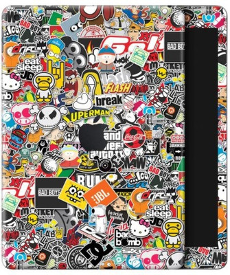 Orgic India Ipad Gen 9 Mobile Skin(Sticker Bomb)