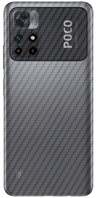 Jeeva Creation Poco M4 Pro Mobile Skin(Ultra Super Transparent Skin With High Matte Finish.)