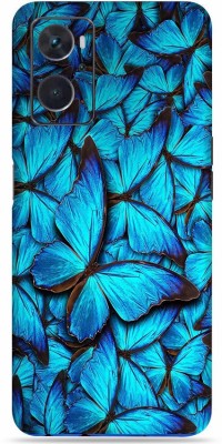 SkinoMania Oppo-K10 Mobile Skin(Blue Butterfly)