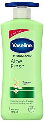 Vaseline ALOE FRESH 5 LAYER DEEP HEALTHY SOFT SKIN BODY LOTION 400 ML X 1(400)