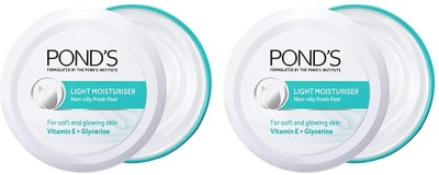 POND's LIGHT MOISTURISER SOFT SKIN NON OILY CREAM 150 G X 2(300 g)