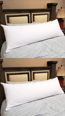 Flipkart SmartBuy Polyester Fibre Solid Sleeping Pillow Pack of 2(White)