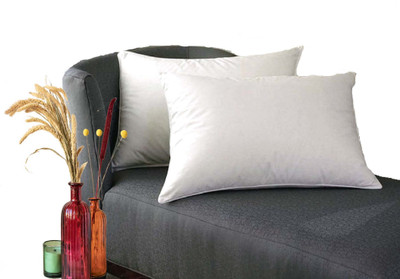 ZLXO Best Quality Microfibre Solid Sleeping Pillow Pack of 2(White)