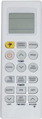 AV HUB AC-36A LG, Air Conditioner Remote Compatible for Lg Split AC, Mosquito Function Remote Controller(White)