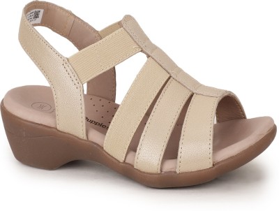 HUSH PUPPIES Women Heels(Beige , 3)