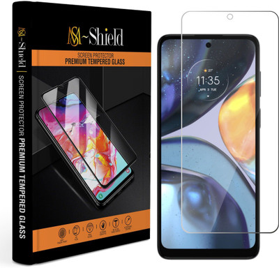 MS-Shield Tempered Glass Guard for Motorola G22(Pack of 1)