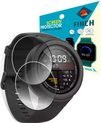 FINCH Screen Guard for Amazfit Verge 2 Smartwatch(Pack of 2)