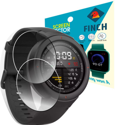 FINCH Screen Guard for Amazfit Verge 2 Smartwatch(Pack of 2)
