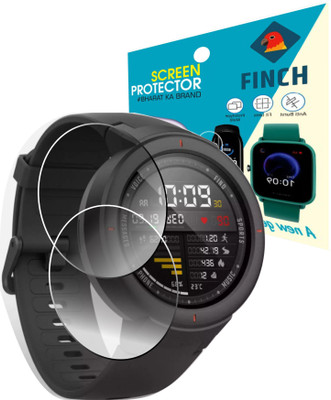 FINCH Screen Guard for Amazfit Verge 2 Smartwatch(Pack of 2)