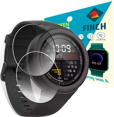 FINCH Screen Guard for Amazfit Verge 2 Smartwatch(Pack of 2)