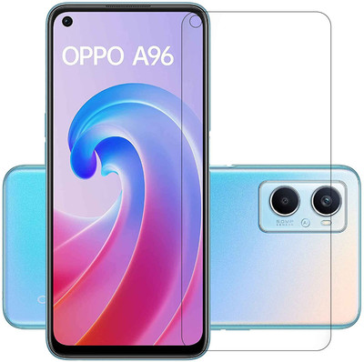 AGRSHI Tempered Glass Guard for Oppo A96(Pack of 1)