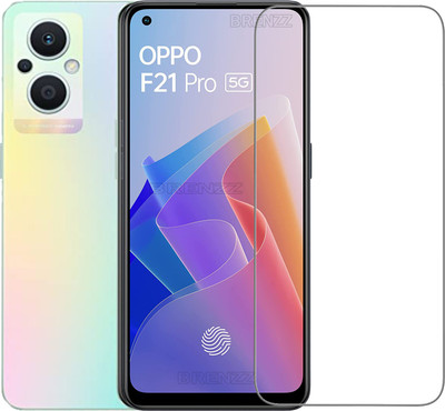 BRENZZ Tempered Glass Guard for OPPO F21 pro 5G(Pack of 1)