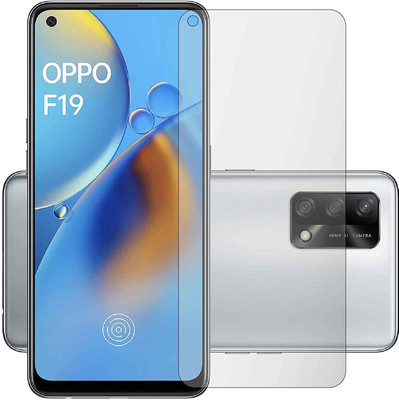 AGRSHI Tempered Glass Guard for Oppo F19, Oppo F19s(Pack of 1)