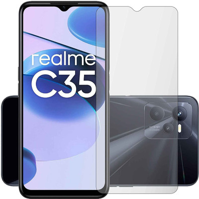 AGRSHI Tempered Glass Guard for Realme C35(Pack of 1)