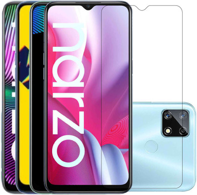 AGRSHI Tempered Glass Guard for Realme Narzo 20, Realme Narzo 20A, Realme Narzo 30A, Realme Narzo 50A, Realme Narzo 50i, Realme Narzo 10A(Pack of 1)