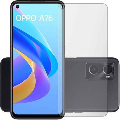 AGRSHI Tempered Glass Guard for Oppo A76(Pack of 1)
