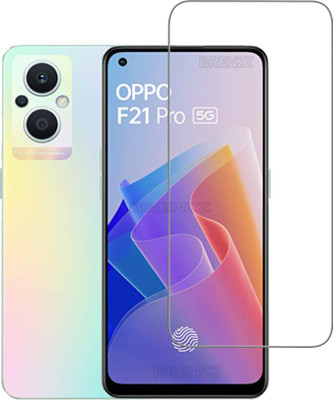 BRENZZ Tempered Glass Guard for OPPO F21 pro 5G(Pack of 1)