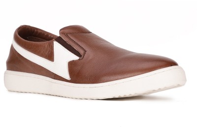 HUSH PUPPIES Smith Slip On -E Sneakers For Men(Brown)