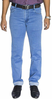 0-DEGREE Slim Men Black Jeans