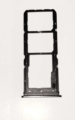 Solo Sim Card Tray(Compatible With vivo y12 black)