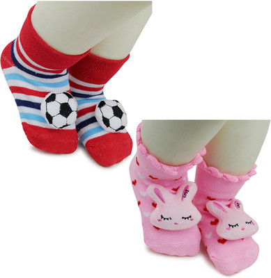 Neska Moda Baby Boys & Baby Girls Printed, Animal Print Ankle Length(Pack of 2)