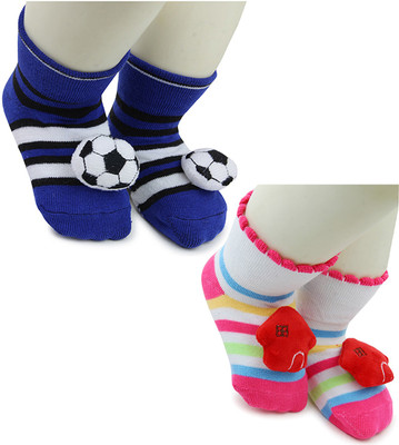 Neska Moda Baby Boys & Baby Girls Printed, Striped Ankle Length(Pack of 2)
