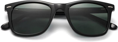 Rebel I Wayfarer Sunglasses(For Men & Women, Green)