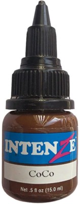 Tattoo Empire Intenze Coco 1/2oz Tattoo Ink(Brown 30 ml)