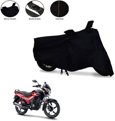 AutoGalaxy Waterproof Two Wheeler Cover for TVS(Star City, Black)