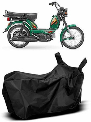 KEDIT Two Wheeler Cover for TVS(XL 100 Heavy Duty, Black)
