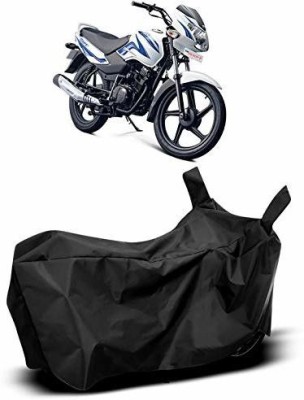 KEDIT Two Wheeler Cover for TVS(Sport ES, Black)