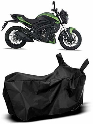 KEDIT Two Wheeler Cover for Bajaj(Dominar, Black)