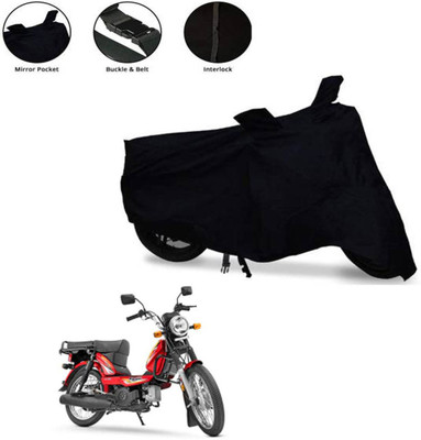 AutoGalaxy Two Wheeler Cover for TVS(XL 100 Heavy Duty, Black)