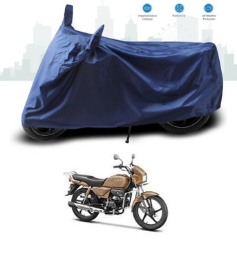 Mdstar Two Wheeler Cover for Hero(Splendor Pro Classic, Blue)