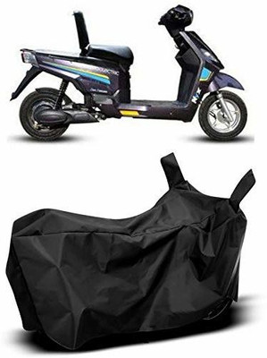 KEDIT Two Wheeler Cover for Hero(Electric NYX BS6, Black)