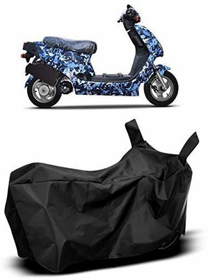 KEDIT Two Wheeler Cover for Hero(Electric AXLHE-20, Black)