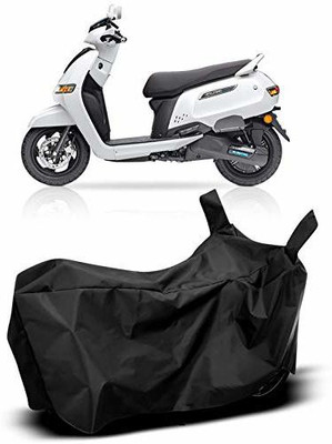 KEDIT Two Wheeler Cover for TVS(iQube Electric, Black)