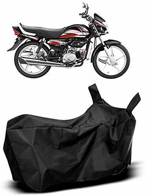 KEDIT Two Wheeler Cover for Hero(HF Deluxe BS6, Black)