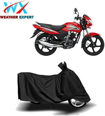 WEATHER EXPERT Waterproof Two Wheeler Cover for TVS(Sport, Black)